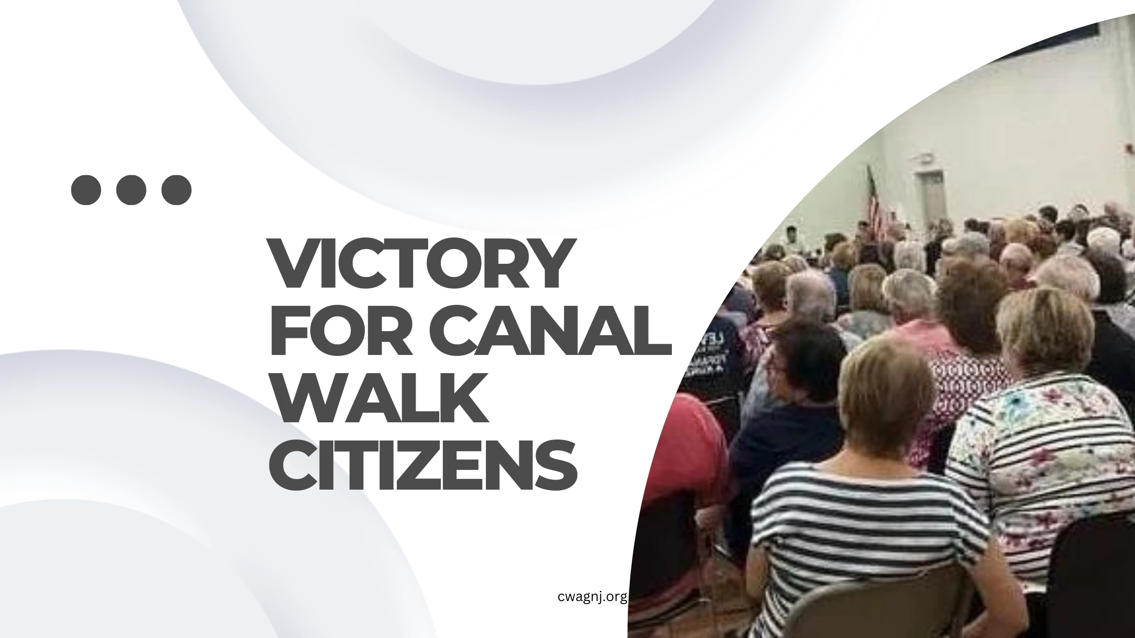 Victory for canal walk citizens header image